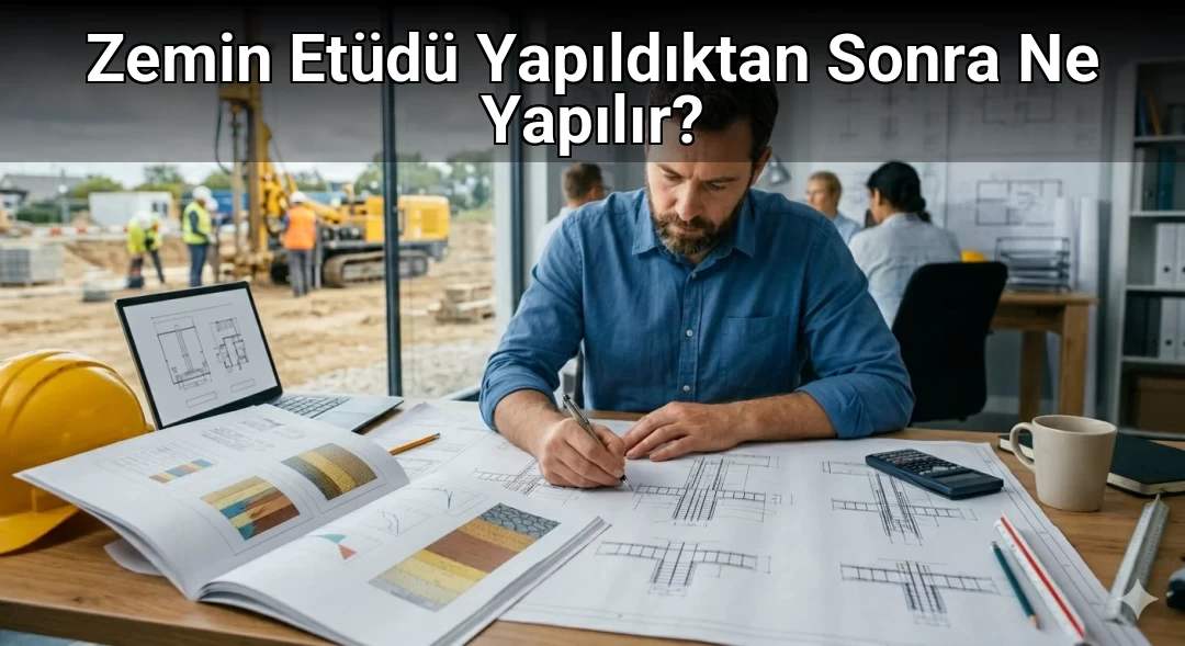 Zemin Etüdü Yapıldıktan Sonra Ne Yapılır?